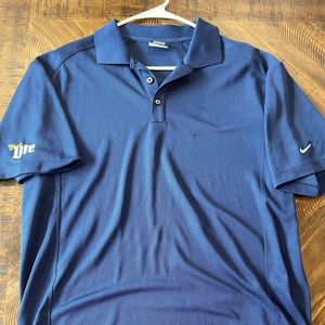 Miller lite golf polo